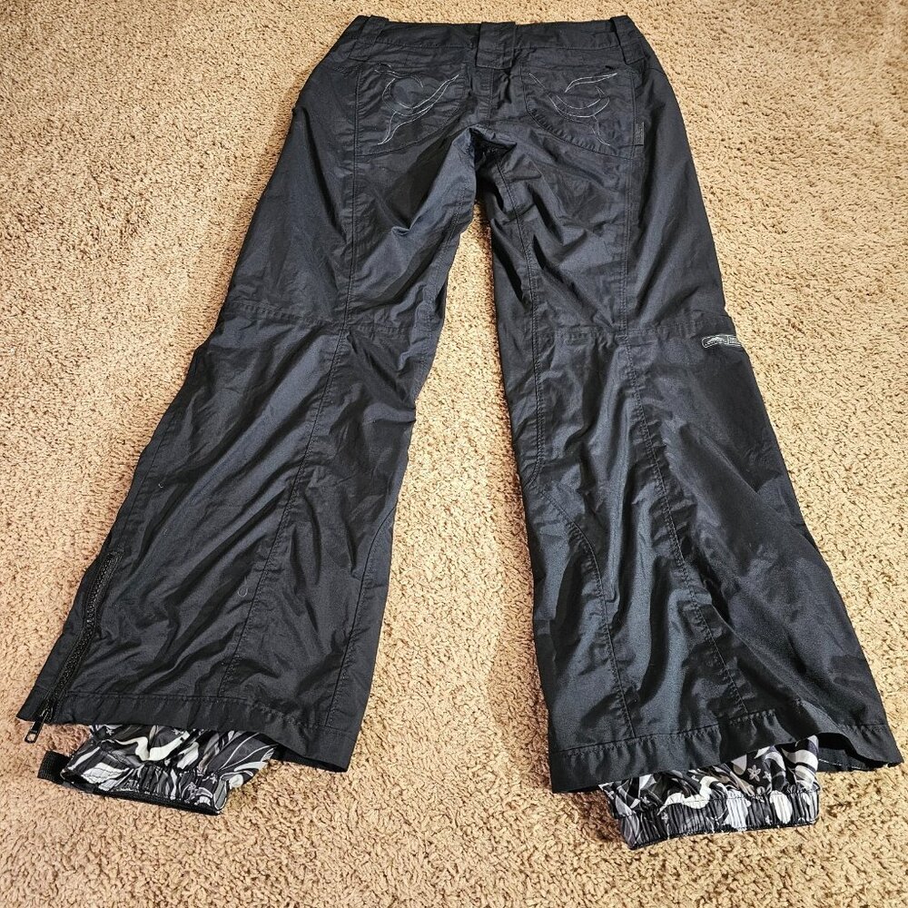 Columbia Titanium Ski Pants Womens Medium Black Omni Tech Waterproof Outdoors - Picture 14 of 15